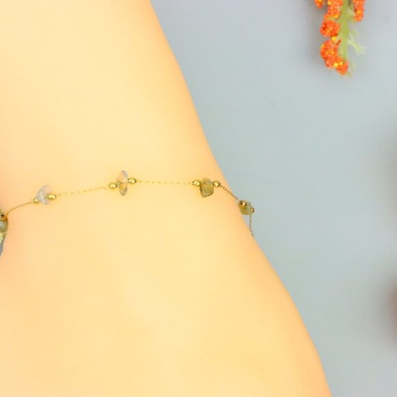 "Handmade Anklet – A Stylish Choice for Women, Thoughtful Gift Idea, EVCH1085 - Picture 12 of 15